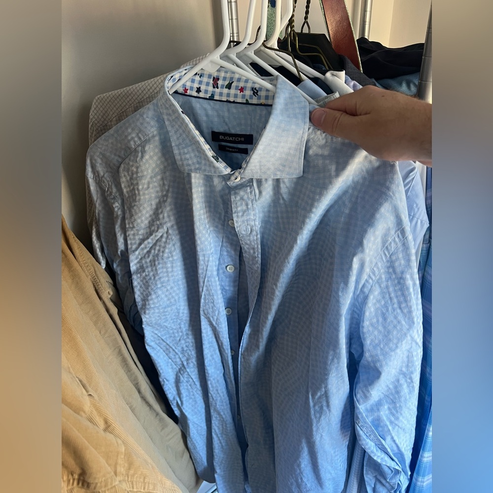 Bugatchi Dress Shirt (Shaped Fit)